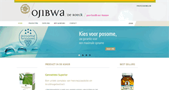 Desktop Screenshot of ojibwa.be